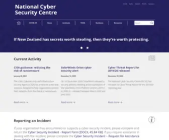 NCSC.govt.nz(NCSC) Screenshot