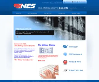 NCSclaims.com(National Claims Services) Screenshot