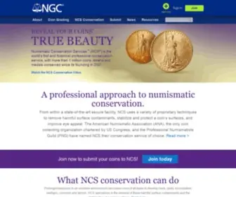 NCscoin.com(Coin Conservation) Screenshot
