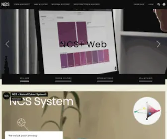 NCscolour.com(Enhance your colour projects with NCS) Screenshot