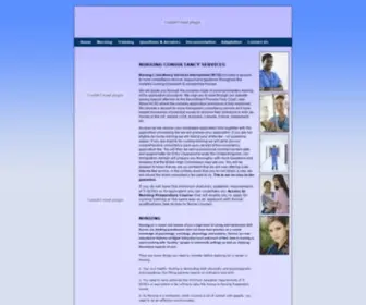 Ncsi.co.uk(Nursing Consultancy Services) Screenshot