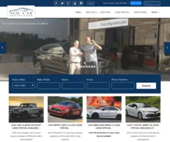 NCsleasing.com(Auto Broker Los Angeles) Screenshot