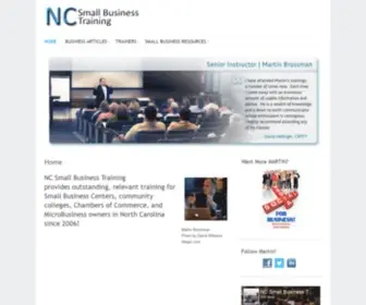 NCsmallbusinesstraining.com(NC Small Business TrainingNC Small Business Training) Screenshot