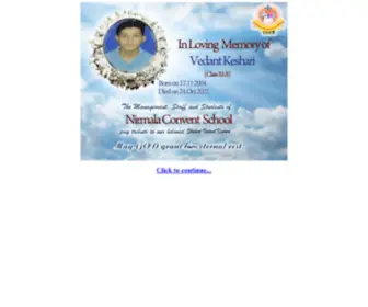 NCsrenukoot.org(Nirmala Convent School) Screenshot