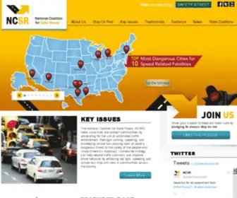 NCSrsafety.org(National Coalition for Safer Roads) Screenshot