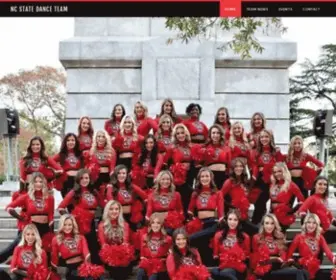 NCstatedanceteam.org(NC State Dance Team) Screenshot