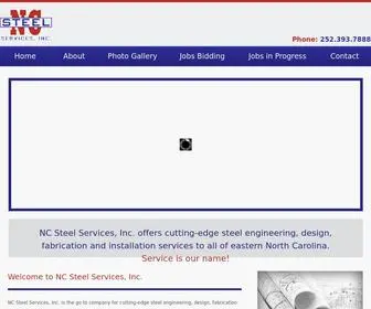 NCsteelservicesinc.com(NCsteelservicesinc) Screenshot