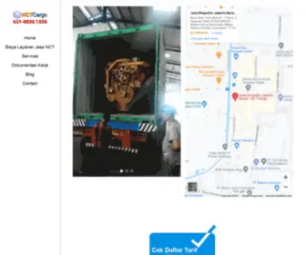 NCT-Cargo.com(NCT Jasa Ekspedisi Jakarta Dan Cargo Ke Seluruh Indonesia) Screenshot