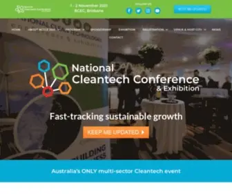 NCtce.com.au(The National Clean Technologies Conference) Screenshot