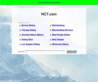 NCT.com(NCT) Screenshot