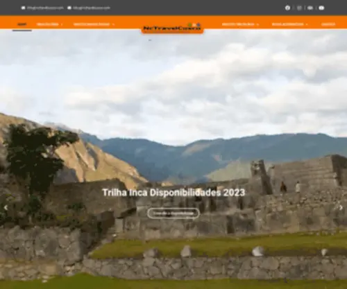 NCtravelcusco.com(Trilha Inca) Screenshot