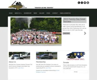 NCtroopers.org(NC Troopers Association) Screenshot