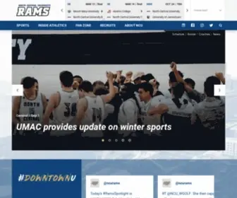 Ncurams.com(North Central University Athletics) Screenshot