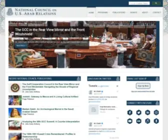 Ncusar.org(National Council on U.S) Screenshot