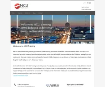 Ncutraining.ie(NCU Training) Screenshot