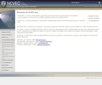 Ncvec.org(Ncvec) Screenshot