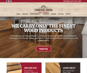 NCWfloors.com(Carriage House Wood Products) Screenshot