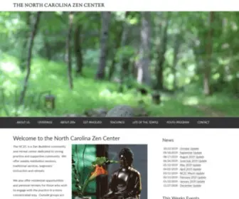 Nczencenter.org(THE NORTH CAROLINA ZEN CENTER) Screenshot