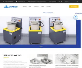 ND84.com(Magnetic polishing machine) Screenshot