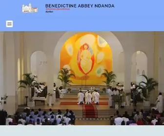 NdaNda.org(Benedictine Abbey Ndanda) Screenshot