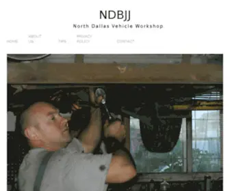 NDBJJ.com(North Dallas Mixed Martial Arts aka NDBJJ) Screenshot