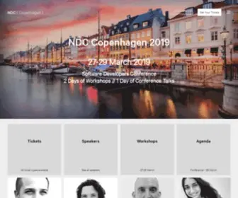 NDccopenhagen.com(NDC Copenhagen 2020) Screenshot