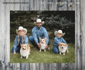 Ndcorgis.com(NORTH DAKOTA CORGIS) Screenshot