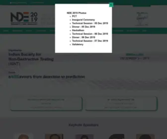 Nde2019.in(NDE 2019) Screenshot