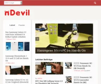 Ndevil.com(Apache2 Ubuntu Default Page) Screenshot