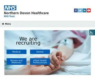 NDHtjobs.com(NHS Recruitment) Screenshot