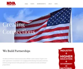 Ndiaindiana.com(NDIA Greater Indiana Chapter) Screenshot