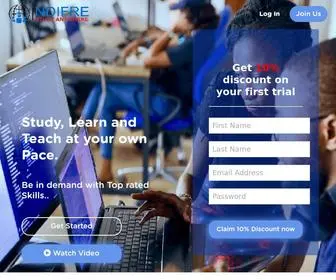 Ndifre.com(Create and Learn Courses Online) Screenshot