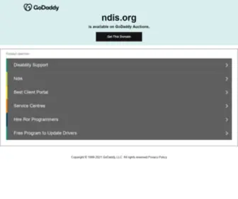 Ndis.org(Ndis) Screenshot