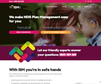 Ndism.com.au(NDIS Plan Manager) Screenshot