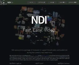 Ndi.tv(NDI®) Screenshot