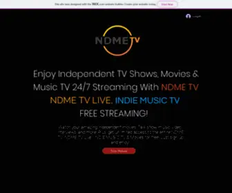 Ndmetv.com(NDME TV) Screenshot