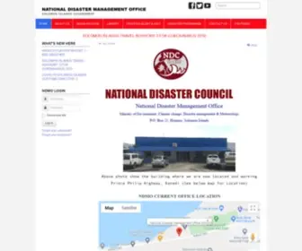 Ndmo.gov.sb(Solomon Islands National Disaster Management Office) Screenshot