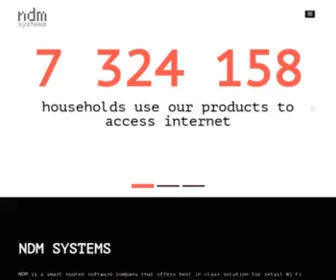 NDMSYstems.com(NDM SYSTEMS) Screenshot