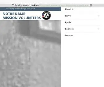 NDmva.org(A volunteer organization expanding access to education) Screenshot