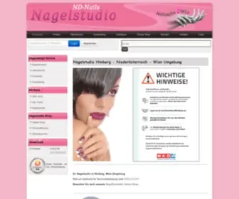 Ndnails.at(Nagelstudio & Nagelkosmetik Shop) Screenshot