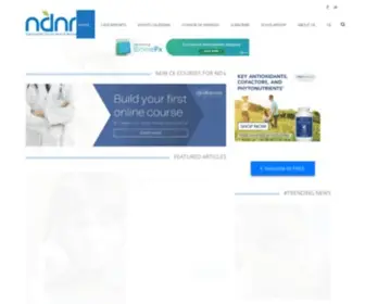 NDNR.com(Naturopathic) Screenshot