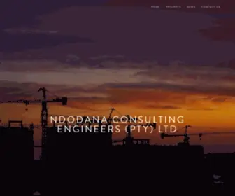 Ndodana.co.za(Ndodana Consulting Engineers) Screenshot