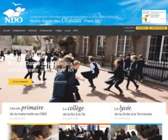 Ndo.fr(Notre Dame des Oiseaux) Screenshot