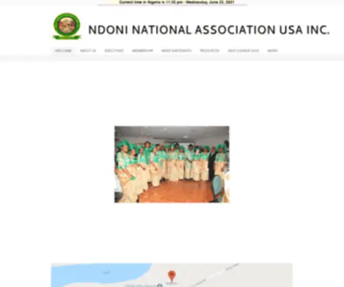 Ndoniusa.org(NDONI NATIONAL ASSOCIATION USA) Screenshot