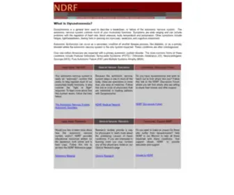 NDRF.org(NDRF) Screenshot