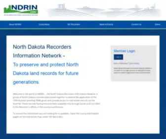 Ndrin.com(ND Recorders Information Network) Screenshot