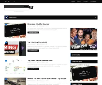 Ndroidgamer.org(Ndroid Gamer) Screenshot