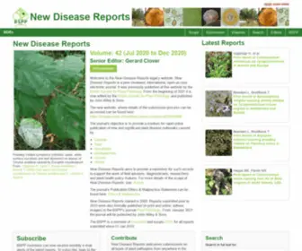 NDRS.org.uk(New Disease Reports) Screenshot