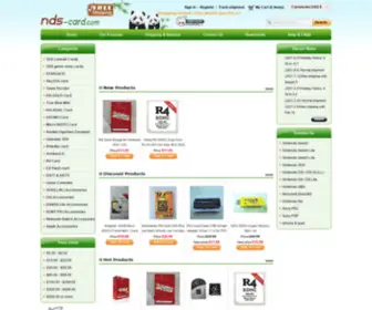 NDS-Card.com(NDS Card Supplier) Screenshot