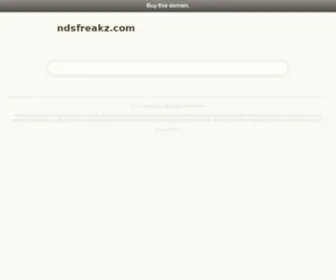 NDSfreakz.com(NDSfreakz) Screenshot